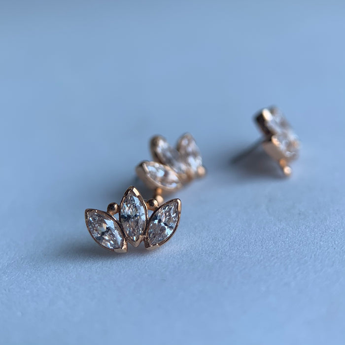 Anatometal Marquise Fans Ends