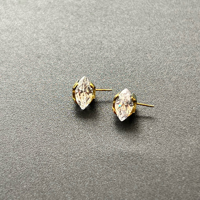 Anatometal Titanium Side-Set Marquise Ends
