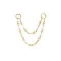 Buddha Jewelry Double Tile Chain