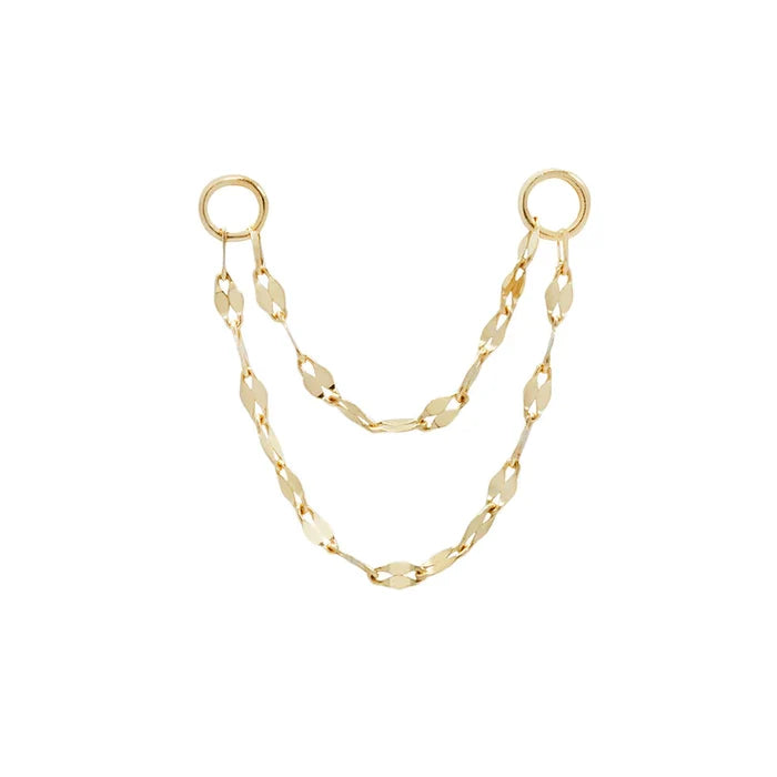 Buddha Jewelry Double Tile Chain