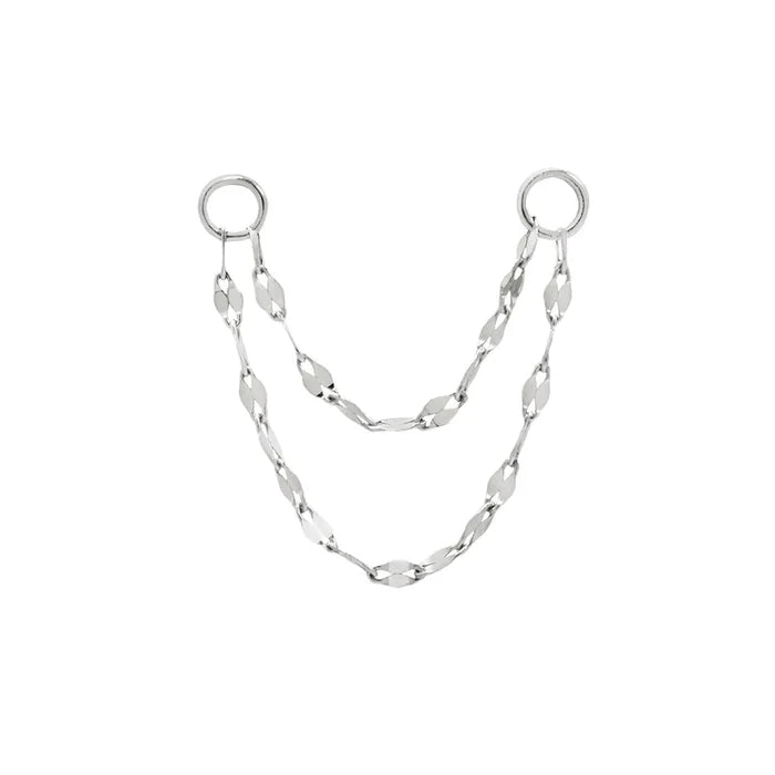 Buddha Jewelry Double Tile Chain