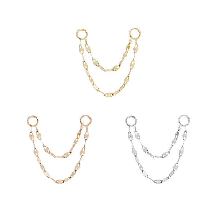 Buddha Jewelry Double Tile Chain