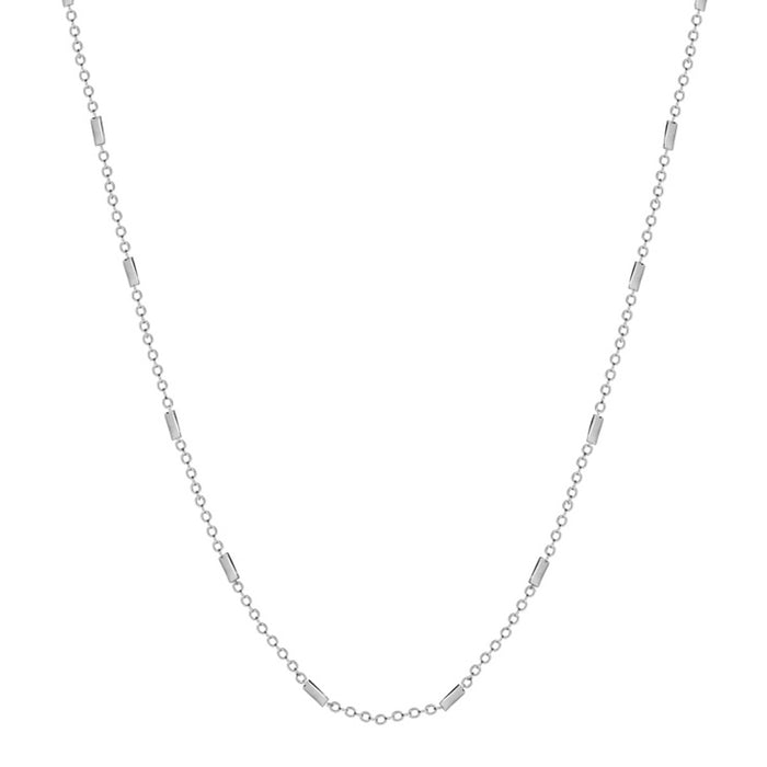 Cassidy 18k White Gold Plated Stacking Necklace Chain