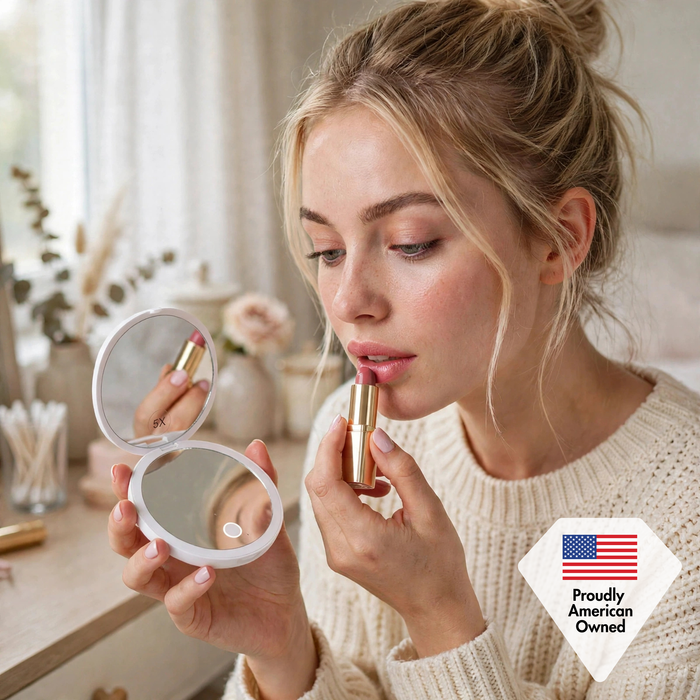 Compact Mirror, Portable Travel Makeup Mirror