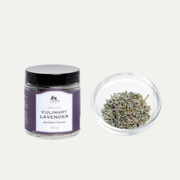 123 Farm Organic Culinary Lavender 0.5 oz.