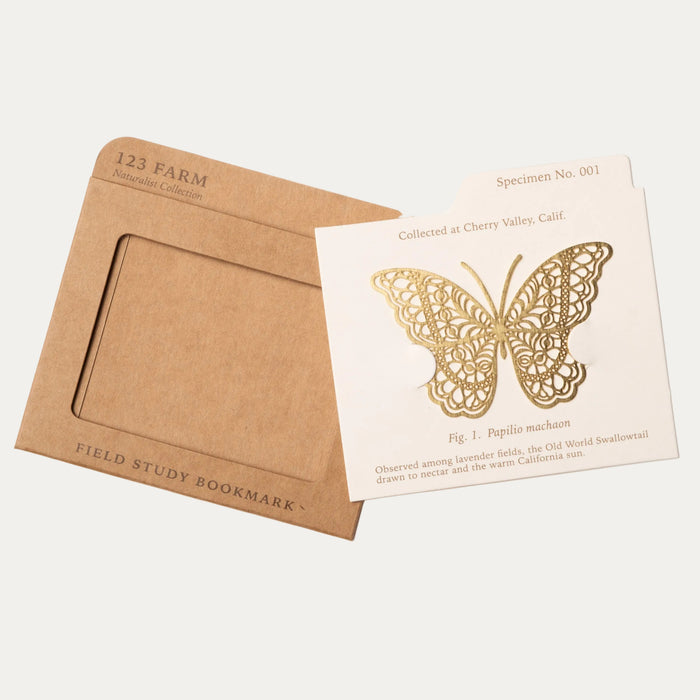Field Study Bookmark — Old World Swallowtail Butterfly