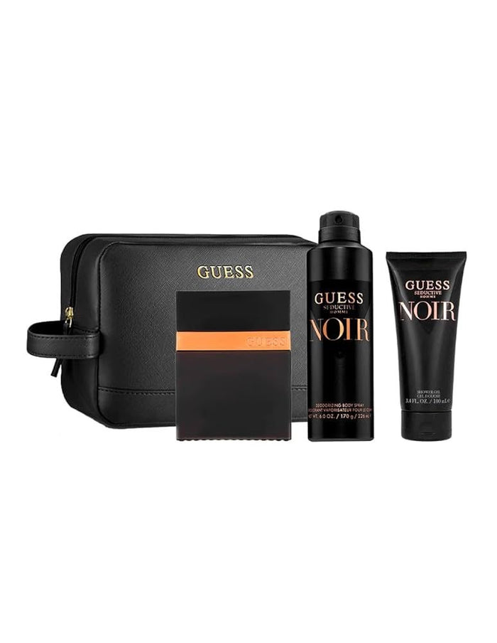 GUESS SEDUCTIVE HOMME NOIR SET 100ML EDT + 226ML DEO + 100ML SHOWER GEL