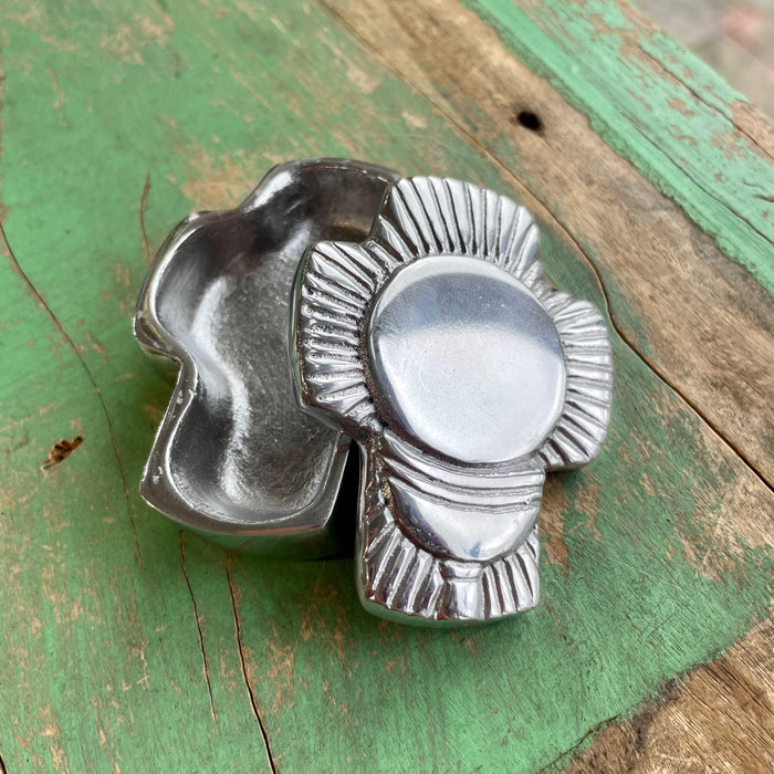 Pewter Cross Box