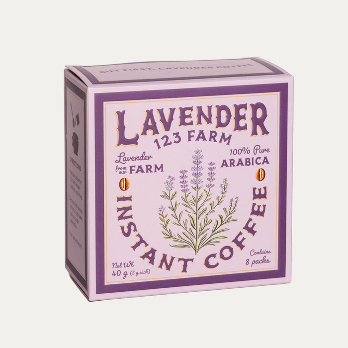 Instant Lavender Coffee