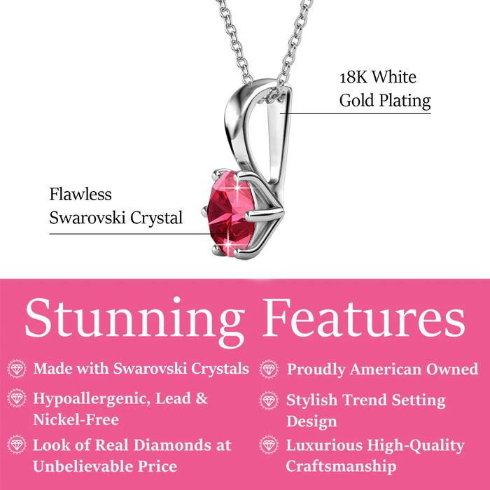 Gold Plated Birthstone Necklace