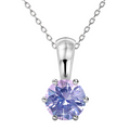 June Birthstone Alexandrite Necklace