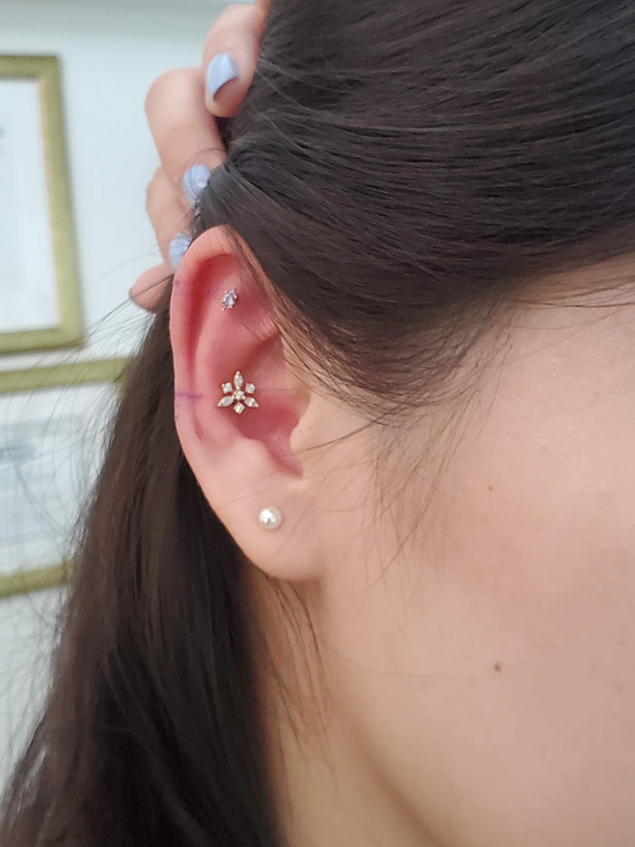 Junipurr Jewelry Gold Snowflake - Anna