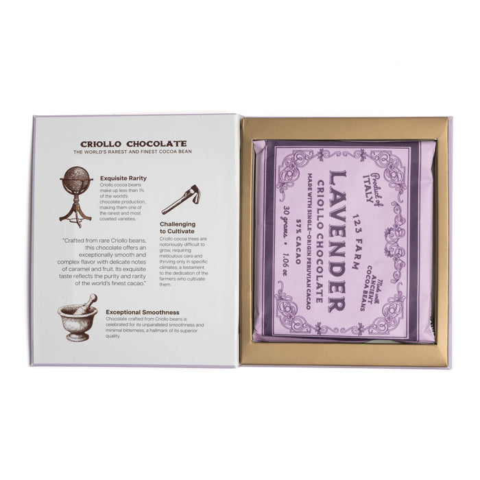 Lavender Criollo Chocolate Bar