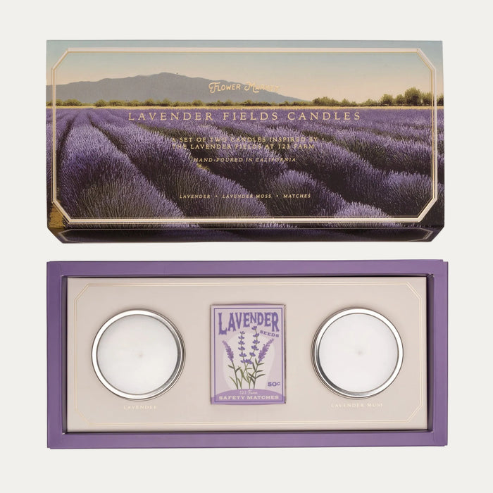 Lavender Fields Candles Set