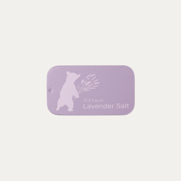 Lavender Salt Tin