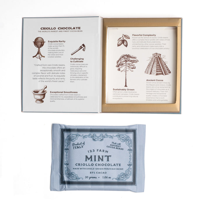 Mint Criollo Chocolate Bar