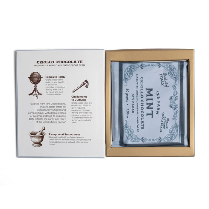 Mint Criollo Chocolate Bar