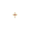 Modern Mood Evil Eye with Tear Charm