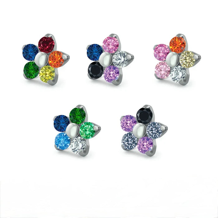NeoMetal Pride Flag Flower