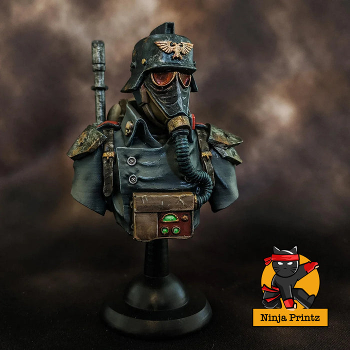 Ninja Printz - 1:10 Grim Dark Soldier Fan Art Bust