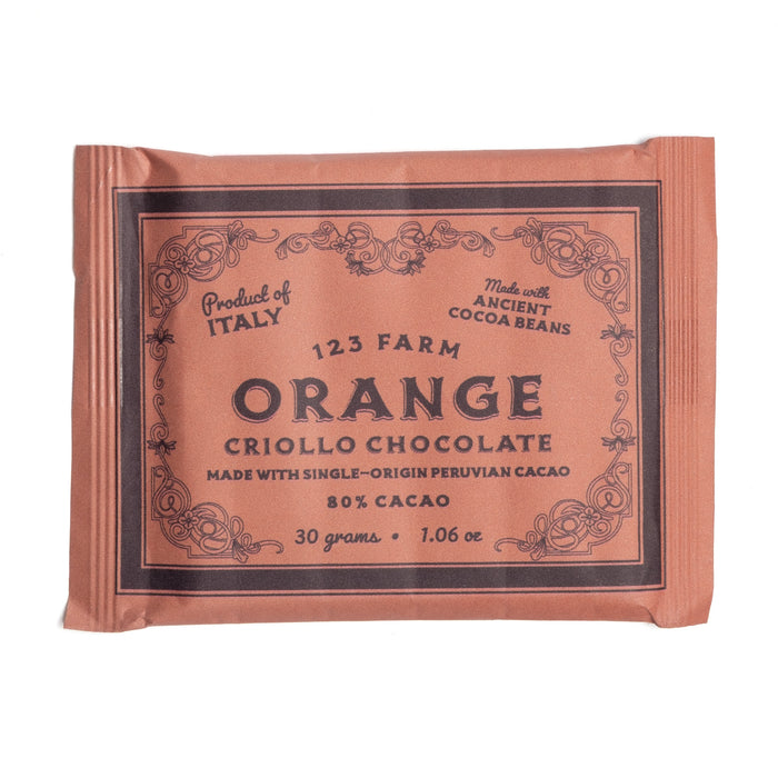 Orange Criollo Chocolate Bar