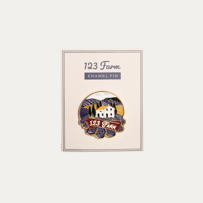Spanish Courtyard Enamel Pin