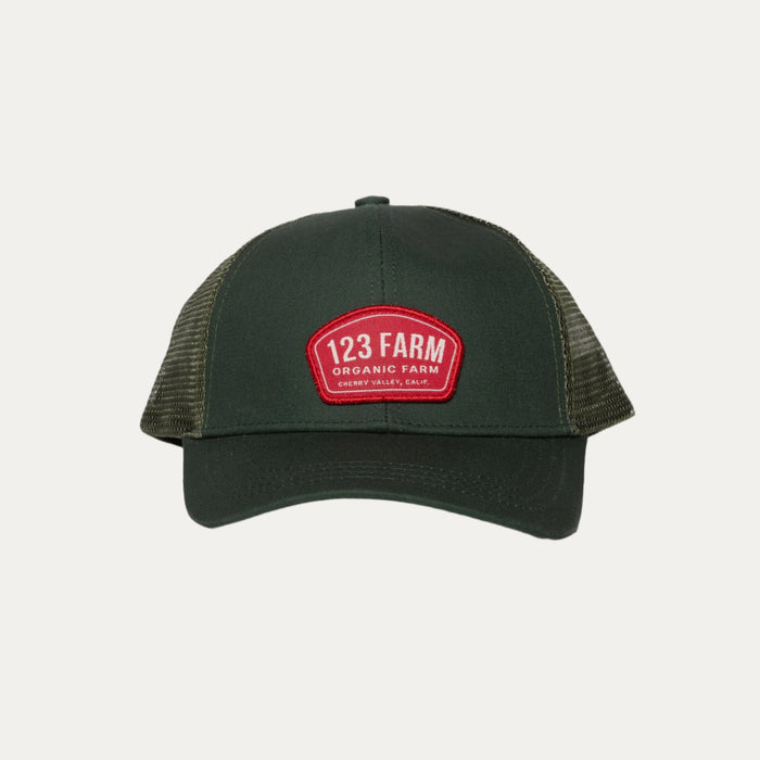 Trucker Hat - 123 Farm Red Patch