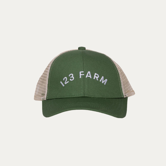 Trucker Hat - Embroidered 123 Farm