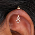 Vertical Helix Piercing